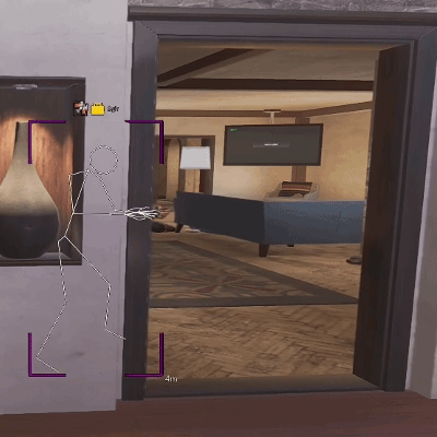 OPM visibility check animation